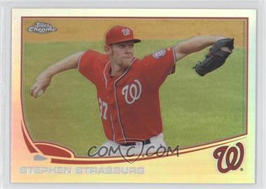 2013 Topps Chrome - [Base] - Refractor #50 - Stephen Strasburg