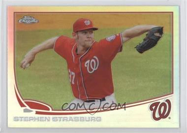 2013 Topps Chrome - [Base] - Refractor #50 - Stephen Strasburg