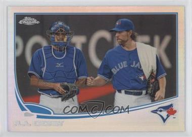 2013 Topps Chrome - [Base] - Refractor #62 - R.A. Dickey