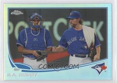 2013 Topps Chrome - [Base] - Refractor #62 - R.A. Dickey