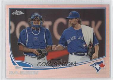 2013 Topps Chrome - [Base] - Refractor #62 - R.A. Dickey