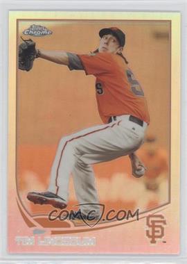 2013 Topps Chrome - [Base] - Refractor #64 - Tim Lincecum