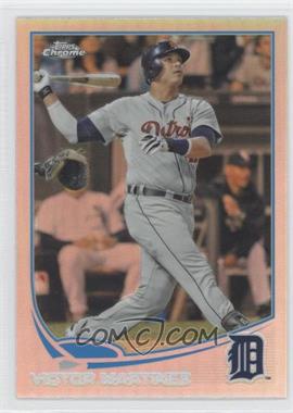 2013 Topps Chrome - [Base] - Refractor #72 - Victor Martinez