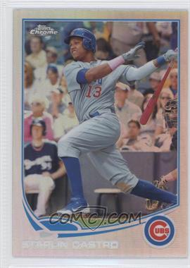 2013 Topps Chrome - [Base] - Refractor #84 - Starlin Castro