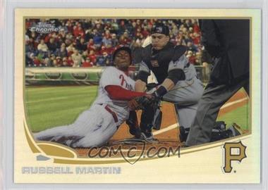 2013 Topps Chrome - [Base] - Refractor #89 - Russell Martin