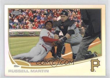 2013 Topps Chrome - [Base] - Refractor #89 - Russell Martin