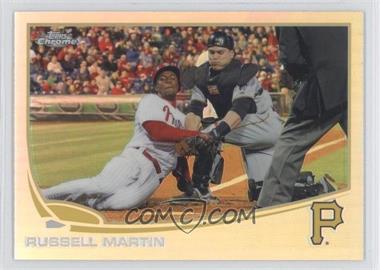 2013 Topps Chrome - [Base] - Refractor #89 - Russell Martin