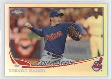 2013 Topps Chrome - [Base] - Refractor #9 - Trevor Bauer