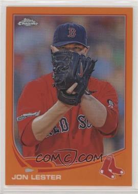 2013 Topps Chrome - [Base] - Retail Orange Refractor #111 - Jon Lester