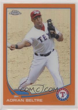 2013 Topps Chrome - [Base] - Retail Orange Refractor #122 - Adrian Beltre