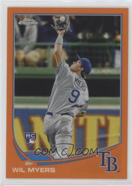 2013 Topps Chrome - [Base] - Retail Orange Refractor #16 - Wil Myers