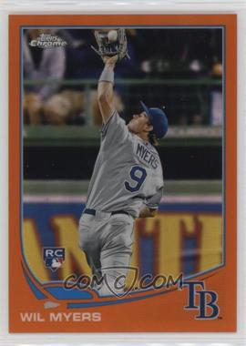 2013 Topps Chrome - [Base] - Retail Orange Refractor #16 - Wil Myers