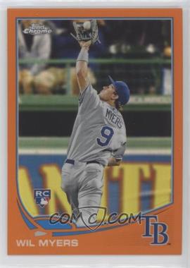 2013 Topps Chrome - [Base] - Retail Orange Refractor #16 - Wil Myers