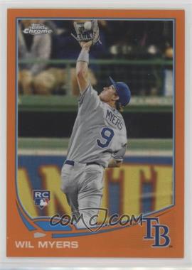 2013 Topps Chrome - [Base] - Retail Orange Refractor #16 - Wil Myers