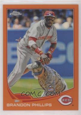 2013 Topps Chrome - [Base] - Retail Orange Refractor #167 - Brandon Phillips