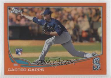 2013 Topps Chrome - [Base] - Retail Orange Refractor #170 - Carter Capps