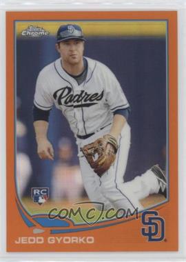 2013 Topps Chrome - [Base] - Retail Orange Refractor #178 - Jedd Gyorko