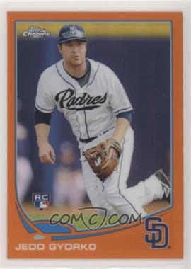 2013 Topps Chrome - [Base] - Retail Orange Refractor #178 - Jedd Gyorko