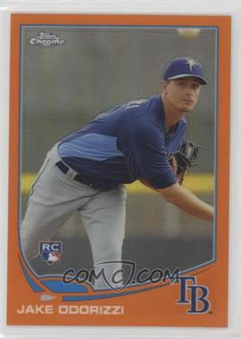 2013 Topps Chrome - [Base] - Retail Orange Refractor #192 - Jake Odorizzi