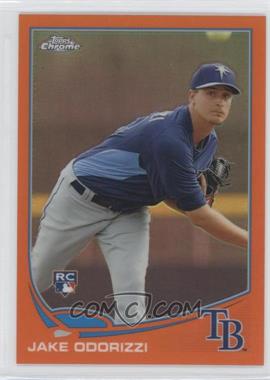 2013 Topps Chrome - [Base] - Retail Orange Refractor #192 - Jake Odorizzi