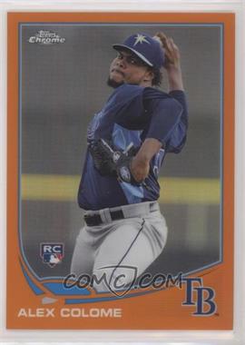 2013 Topps Chrome - [Base] - Retail Orange Refractor #63 - Alex Colome [EX to NM]