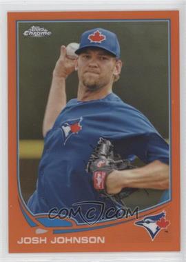 2013 Topps Chrome - [Base] - Retail Orange Refractor #77 - Josh Johnson