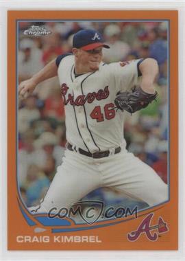 2013 Topps Chrome - [Base] - Retail Orange Refractor #99 - Craig Kimbrel