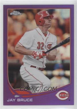 2013 Topps Chrome - [Base] - Retail Purple Refractor #109 - Jay Bruce