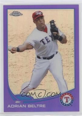 2013 Topps Chrome - [Base] - Retail Purple Refractor #122 - Adrian Beltre