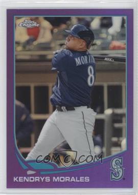 2013 Topps Chrome - [Base] - Retail Purple Refractor #134 - Kendrys Morales