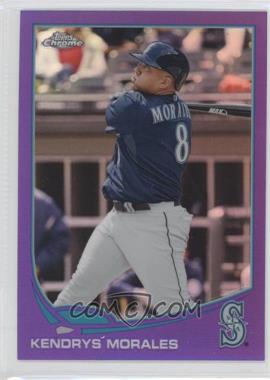 2013 Topps Chrome - [Base] - Retail Purple Refractor #134 - Kendrys Morales