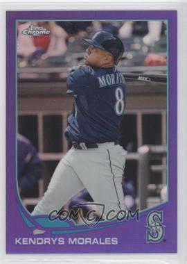 2013 Topps Chrome - [Base] - Retail Purple Refractor #134 - Kendrys Morales