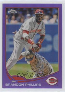 2013 Topps Chrome - [Base] - Retail Purple Refractor #167 - Brandon Phillips