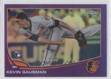 2013 Topps Chrome - [Base] - Retail Purple Refractor #194 - Kevin Gausman