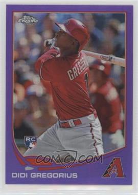 2013 Topps Chrome - [Base] - Retail Purple Refractor #65 - Didi Gregorius