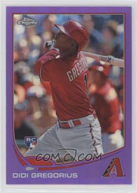 2013 Topps Chrome - [Base] - Retail Purple Refractor #65 - Didi Gregorius