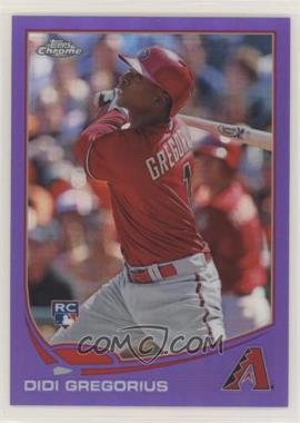 2013 Topps Chrome - [Base] - Retail Purple Refractor #65 - Didi Gregorius