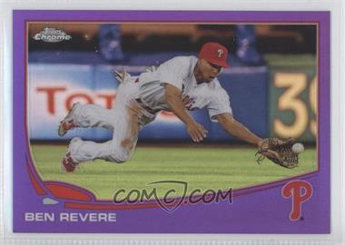 2013 Topps Chrome - [Base] - Retail Purple Refractor #90 - Ben Revere