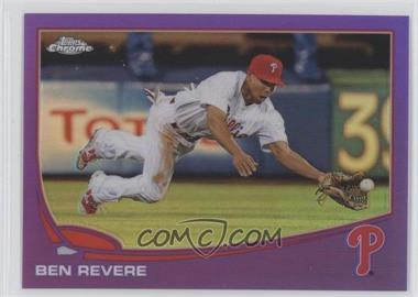 2013 Topps Chrome - [Base] - Retail Purple Refractor #90 - Ben Revere