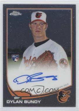 2013 Topps Chrome - [Base] - Rookie Autographs #125 - Dylan Bundy [EX to NM]