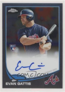 2013 Topps Chrome - [Base] - Rookie Autographs #148 - Evan Gattis