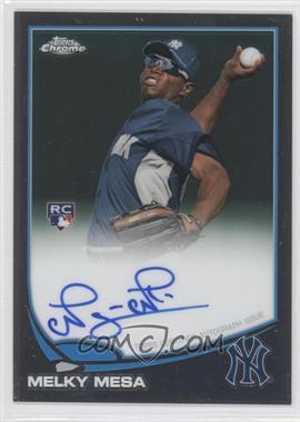 2013 Topps Chrome - [Base] - Rookie Autographs #157 - Melky Mesa