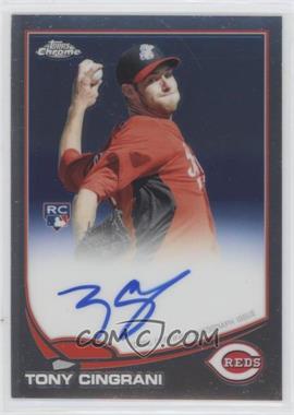 2013 Topps Chrome - [Base] - Rookie Autographs #171 - Tony Cingrani