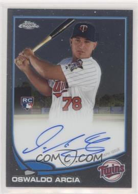 2013 Topps Chrome - [Base] - Rookie Autographs #186 - Oswaldo Arcia