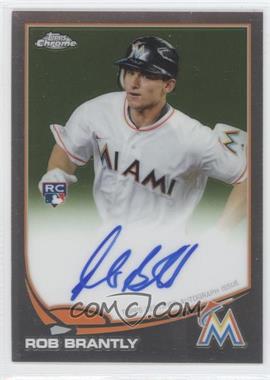 2013 Topps Chrome - [Base] - Rookie Autographs #27 - Rob Brantly