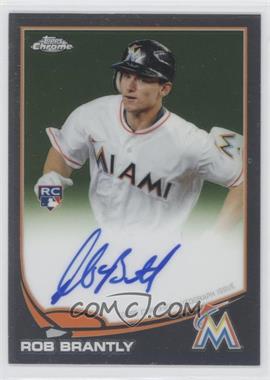 2013 Topps Chrome - [Base] - Rookie Autographs #27 - Rob Brantly