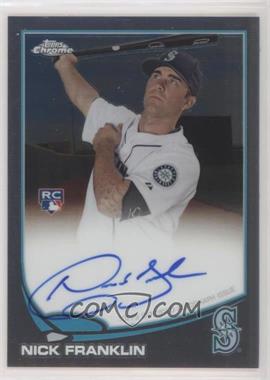 2013 Topps Chrome - [Base] - Rookie Autographs #NF - Nick Franklin