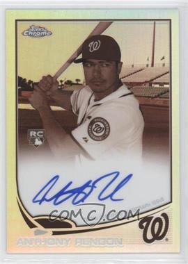 2013 Topps Chrome - [Base] - Sepia Refractor Rookie Autographs #128 - Anthony Rendon /75