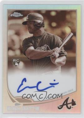 2013 Topps Chrome - [Base] - Sepia Refractor Rookie Autographs #148 - Evan Gattis /75