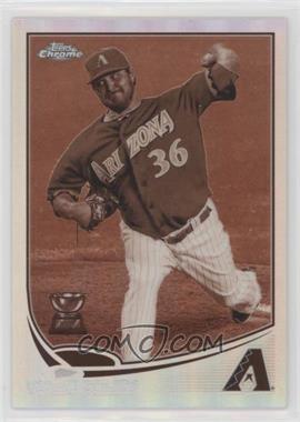 2013 Topps Chrome - [Base] - Sepia Refractor #139 - Wade Miley /75